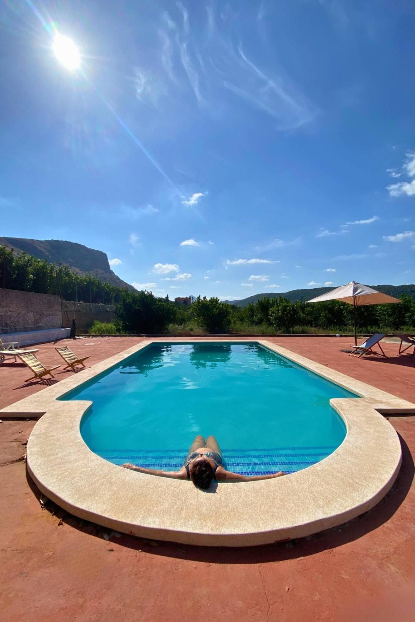 Casa Magnolia, A Rural Paradise House With Pool Alzira Ngoại thất bức ảnh