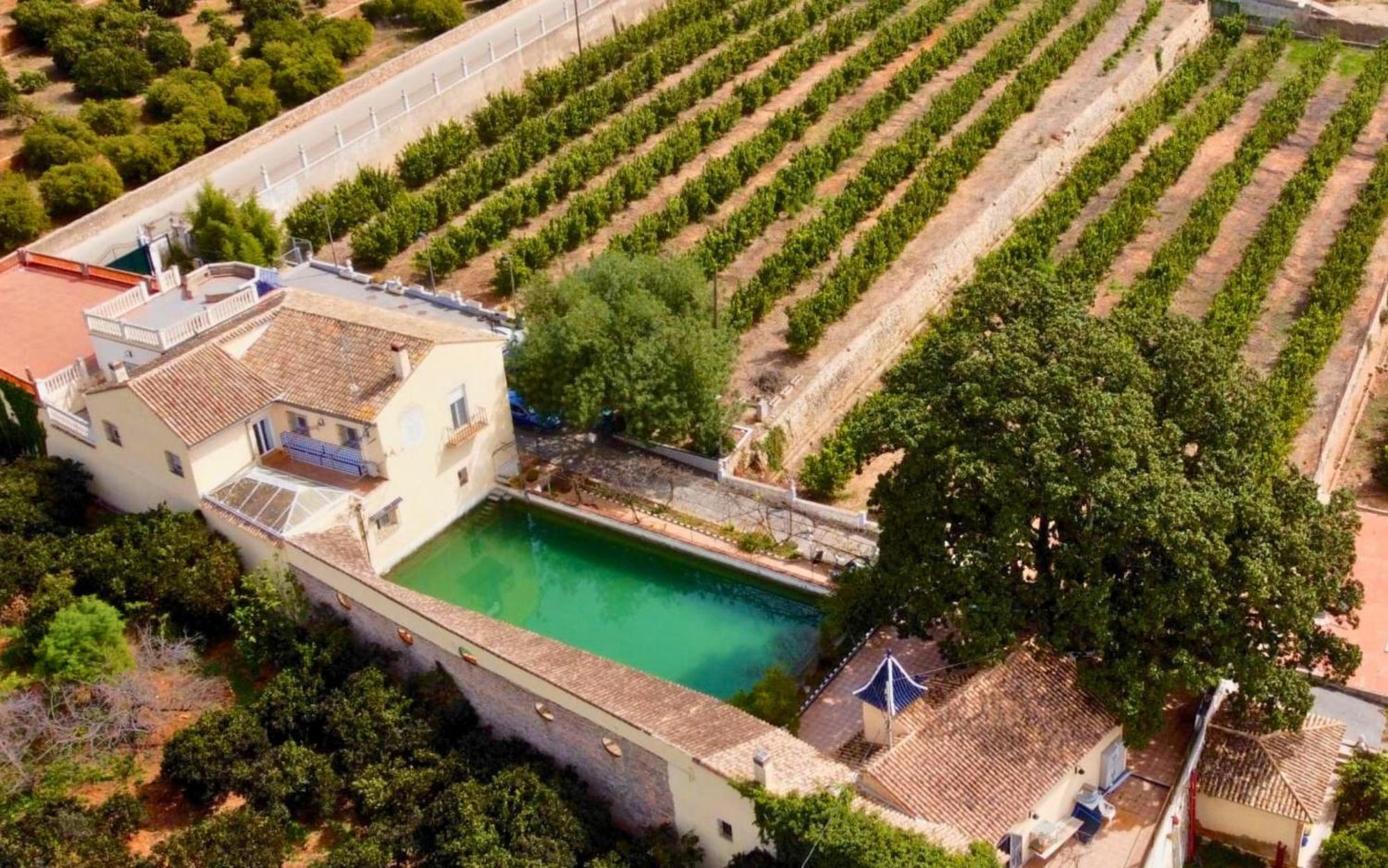 Casa Magnolia, A Rural Paradise House With Pool Alzira Ngoại thất bức ảnh
